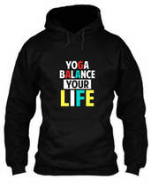 Load image into Gallery viewer, Yoga balance your life - Unisex Hoodie
