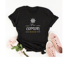 Load image into Gallery viewer, Mrs Captain - Women&#39;s Half Sleeve Round Neck T-Shirt
