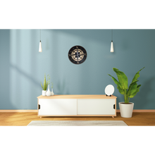 Load image into Gallery viewer, Nautical Compass Clock - MDF Wood
