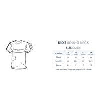 Load image into Gallery viewer, Runs on fat cycle - Kids unisex half sleeve round neck T-shirt
