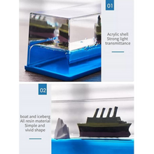 Load image into Gallery viewer, Blue Wave Titanic Ship Car Dashboard Accessory
