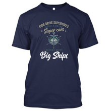 Load image into Gallery viewer, Legends Drive Big ships - Men&#39;s Half Sleeve Round Neck T-shirt
