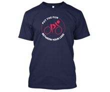Load image into Gallery viewer, Cycling fun - Men&#39;s Half sleeve round neck T-Shirt

