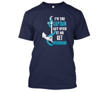 Load image into Gallery viewer, I am the Captain - Men&#39;s Half sleeve round neck T-Shirt
