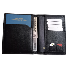 Load image into Gallery viewer, Premium Leather Passport / CDC / COC Travel Wallet
