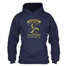 Load image into Gallery viewer, Hardwork Makes Skilled Marine Engineer - Unisex Hoodie
