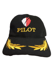 Load image into Gallery viewer, Marine Pilot (Flag &#39;H&quot;) Embroidered Black Adult Unisex Cap - Premium Quality
