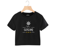 Load image into Gallery viewer, Mrs Sailor - Women&#39;s Crop Top
