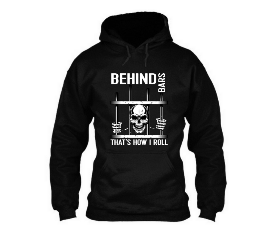 Behind bars- Unisex Hoodie