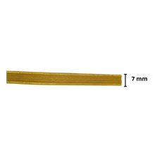 Load image into Gallery viewer, Golden Metal Braided Ribbon for Stitching on Coat - Dia 7 mm

