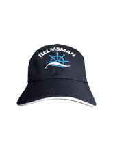 Load image into Gallery viewer, Helmsman Embroidered Adult Unisex free size Cap Navy Blue - Premium Quality
