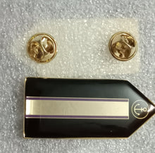 Load image into Gallery viewer, Lapel Pin type Gorget Collar Badges for Merchant Navy Marine Engineers &amp; ETO
