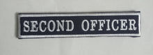 Load image into Gallery viewer, Embroidery Tag for Merchant Navy Ranks - Hard Type with Velcro
