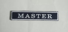 Load image into Gallery viewer, Embroidery Tag for Merchant Navy Ranks - Hard Type with Velcro
