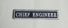 Load image into Gallery viewer, Embroidery Tag for Merchant Navy Ranks - Hard Type with Velcro
