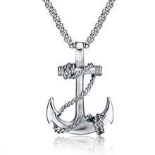 Load image into Gallery viewer, Anchor Pendant with Chain - Unisex

