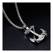 Load image into Gallery viewer, Anchor Pendant with Chain - Unisex

