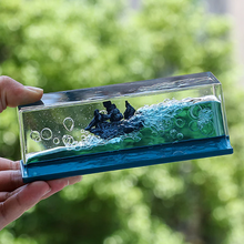 Load image into Gallery viewer, Green Wave Pirate Ship Car Dashboard Accessory
