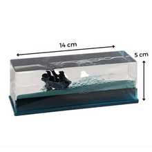 Load image into Gallery viewer, Green Wave Pirate Ship Car Dashboard Accessory
