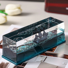 Load image into Gallery viewer, Green Wave Pirate Ship Car Dashboard Accessory
