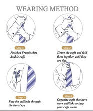Load image into Gallery viewer, Golden Ship Helm Wheel Cuff Links
