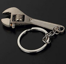 Load image into Gallery viewer, Adjustable or shifter spanner Metal Keychain
