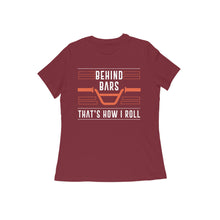 Load image into Gallery viewer, Behind the Bars - Women&#39;s Half sleeve round neck T-Shirt
