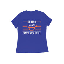 Load image into Gallery viewer, Behind the Bars - Women&#39;s Half sleeve round neck T-Shirt
