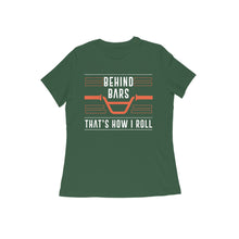 Load image into Gallery viewer, Behind the Bars - Women&#39;s Half sleeve round neck T-Shirt
