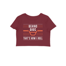 Load image into Gallery viewer, Behind the bars - Women&#39;s Crop Top
