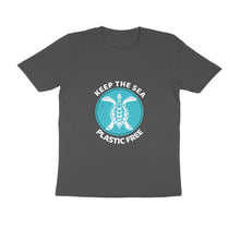 Load image into Gallery viewer, Keep the sea plastic free - Men&#39;s Half sleeve round neck T-Shirt
