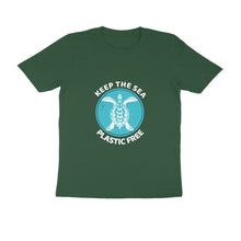 Load image into Gallery viewer, Keep the sea plastic free - Men&#39;s Half sleeve round neck T-Shirt

