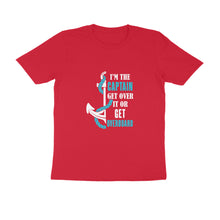 Load image into Gallery viewer, I am the Captain - Men&#39;s Half sleeve round neck T-Shirt
