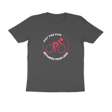 Load image into Gallery viewer, Cycling fun - Men&#39;s Half sleeve round neck T-Shirt
