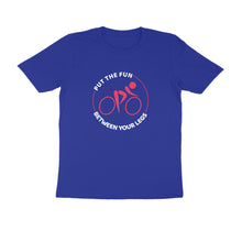 Load image into Gallery viewer, Cycling fun - Men&#39;s Half sleeve round neck T-Shirt
