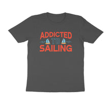 Load image into Gallery viewer, Sailing addict - Men&#39;s Half sleeve round neck T-Shirt
