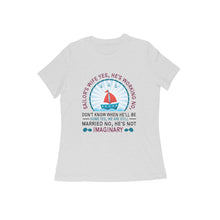 Load image into Gallery viewer, Sailor wife&#39;s statement - Women&#39;s half sleeve round neck t-shirt
