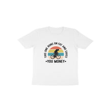 Load image into Gallery viewer, This one runs on fat - Toddlers unisex half sleeve round neck T-shirt

