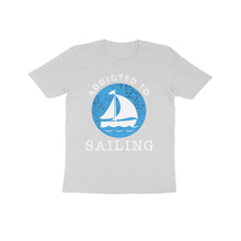 Load image into Gallery viewer, Addicted to sailing - Kids unisex half sleeve round neck T-shirt
