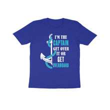 Load image into Gallery viewer, I am the captain - Kids unisex half sleeve round neck T-shirt
