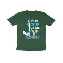 Load image into Gallery viewer, I am the captain - Kids unisex half sleeve round neck T-shirt
