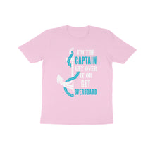Load image into Gallery viewer, I am the captain - Kids unisex half sleeve round neck T-shirt
