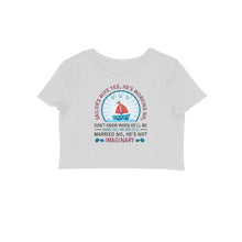 Load image into Gallery viewer, Sailor wife&#39;s statement - Women&#39;s Crop Top
