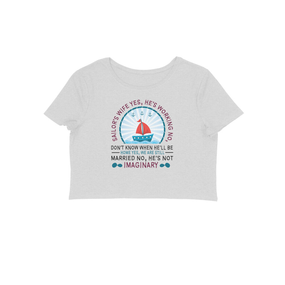 Sailor wife's statement - Women's Crop Top