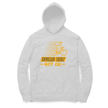 Load image into Gallery viewer, Burn fat not oil - Unisex Hoodie
