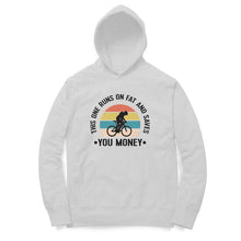 Load image into Gallery viewer, This one runs on fat and saves you money - Unisex Hoodie
