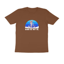 Load image into Gallery viewer, Burn fat - Men&#39;s half sleeve round neck T-shirt
