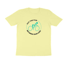 Load image into Gallery viewer, Cycling fun - Cyclist - Men&#39;s Half sleeve round neck T-shirt
