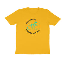 Load image into Gallery viewer, Cycling fun - Cyclist - Men&#39;s Half sleeve round neck T-shirt
