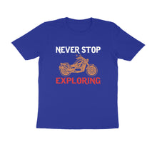 Load image into Gallery viewer, Never stop exploring - Men&#39;s Half sleeve round neck T-Shirt
